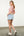 Crochet Pattern Knit Top- Orange and Cream
