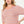 Crochet Pattern Knit Top- Orange and Cream