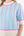 Short Sleeve Knit Top- Light Blue
