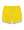 Yellow Retro Super Shorts W/ White Piping