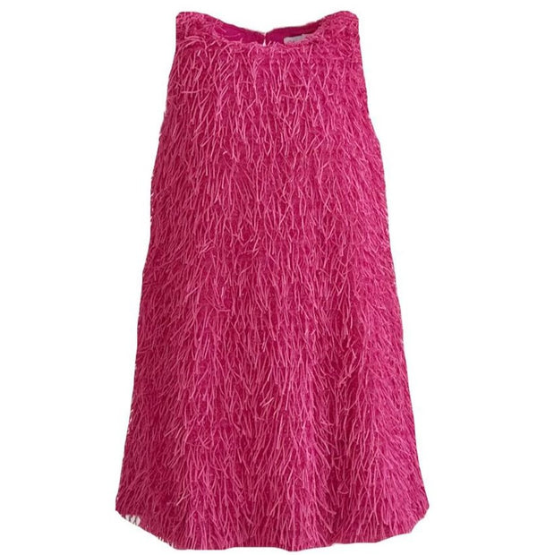 Mia Pink Fringe Dress