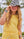 Candy Beaded Gem Ruffle Set Yellow