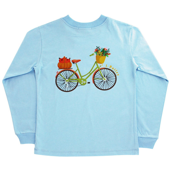 Long Sleeve Logo Tee- Bicycle
