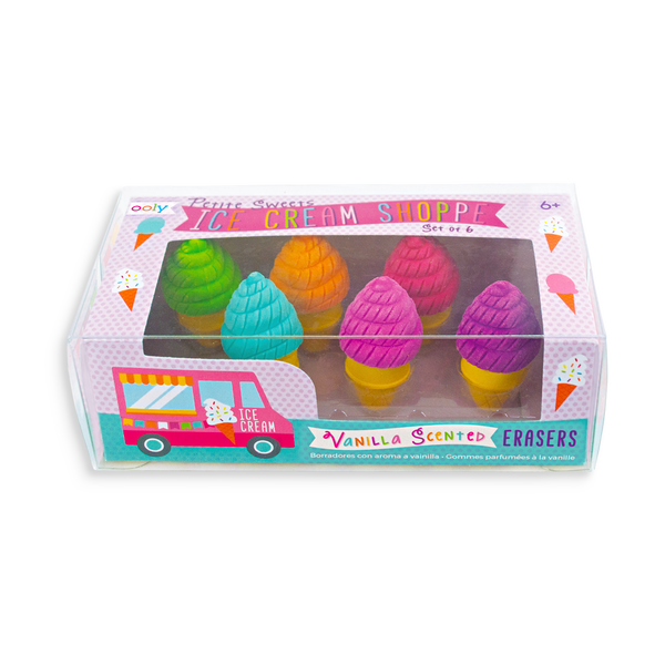 Petite Sweets Ice Cream Shoppe Scented Erasers
