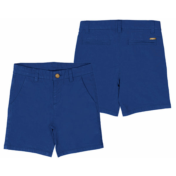 Basic Twill Chino Shorts- Navy