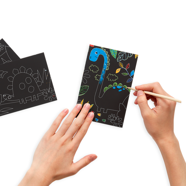 Scratch and Scribble Mini Kit - Dinosaur Days