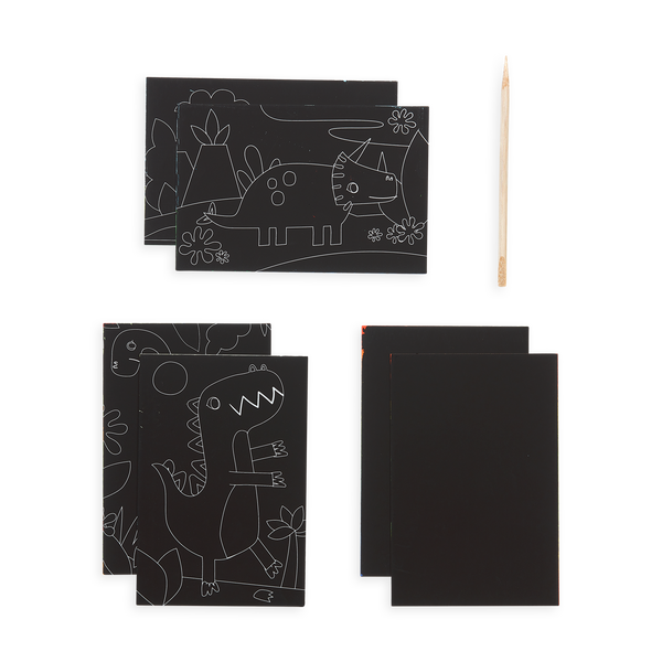 Scratch and Scribble Mini Kit - Dinosaur Days