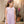 Charlotte Sleeveless Dress- Lavender Stripe