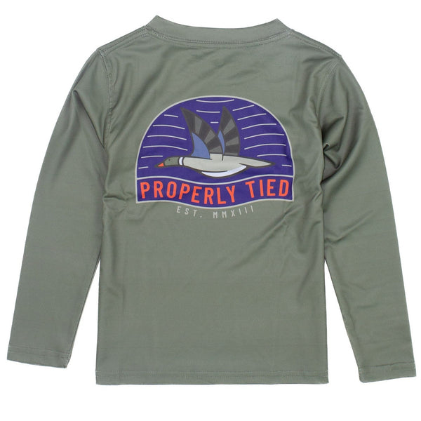 Performance Tee LS Mallard Olive
