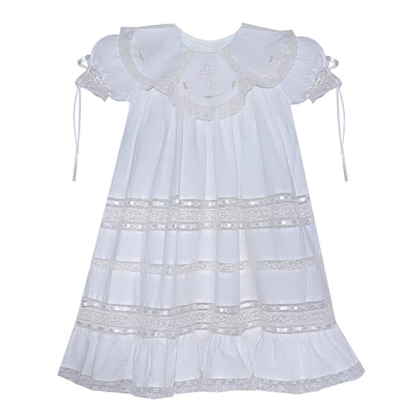 Faustina Dress - White