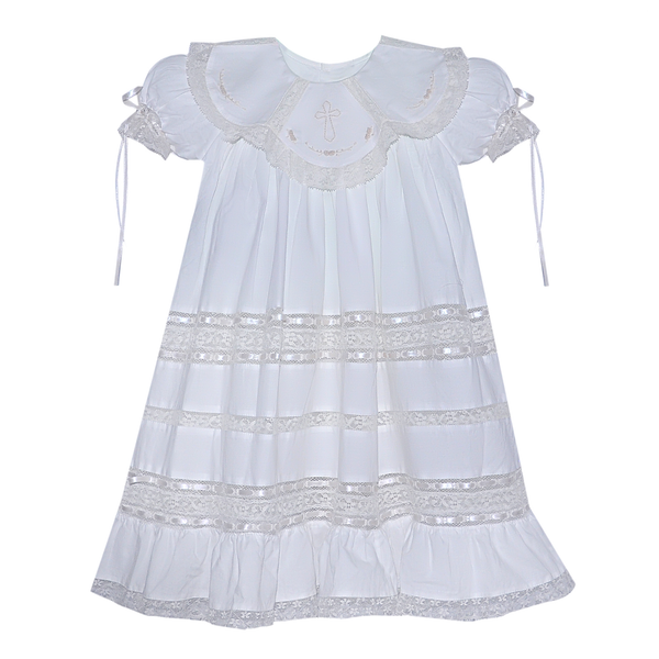 Faustina Dress- White