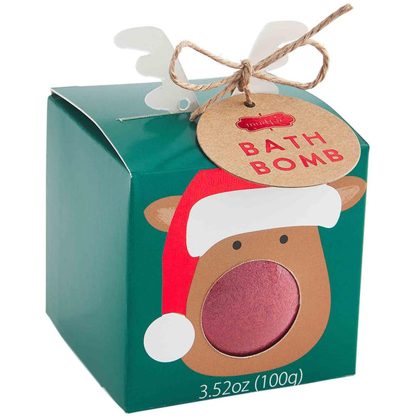 Christmas Bath Bomb Reindeer