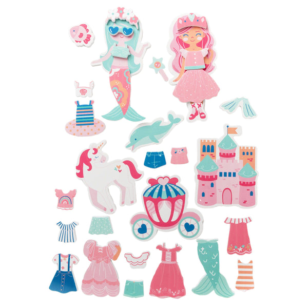 Dress Up Bath Toy: Girl/Mermaid