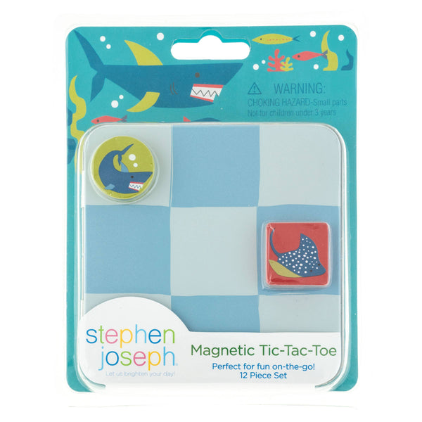 Magnetic Tic Tac Toe Set: Shark