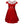 Red Deluxe Velvet Dress With Lace