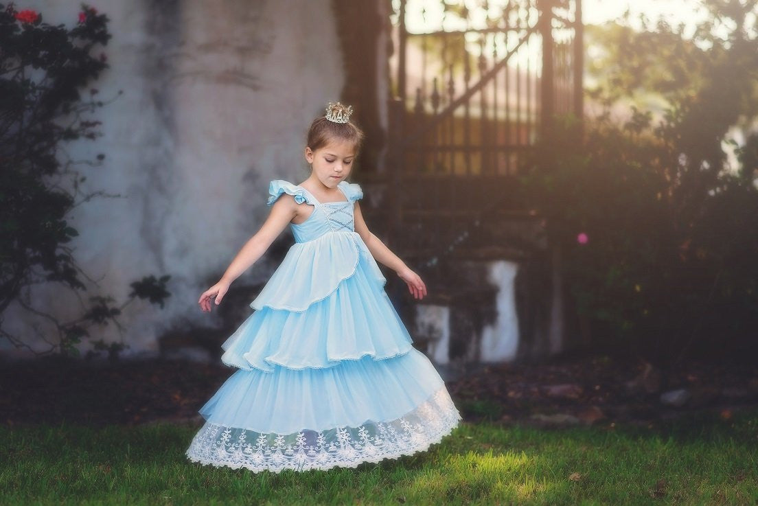 Blue Princess Dress 4-5 Blue Princess Dress 4-5