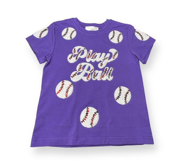 Purple Playball Shirt- Women's