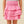 Load image into Gallery viewer, Crochet Trimmed Smocked Layered Skirt- Pink
