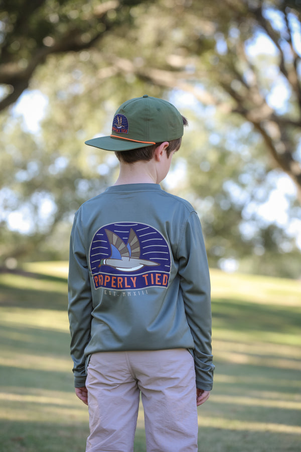Performance Tee LS Mallard Olive
