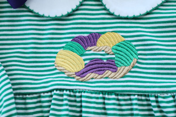 King Cake Embroidery Bubble