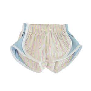 Multi Stripe Shorts (Blue Side)
