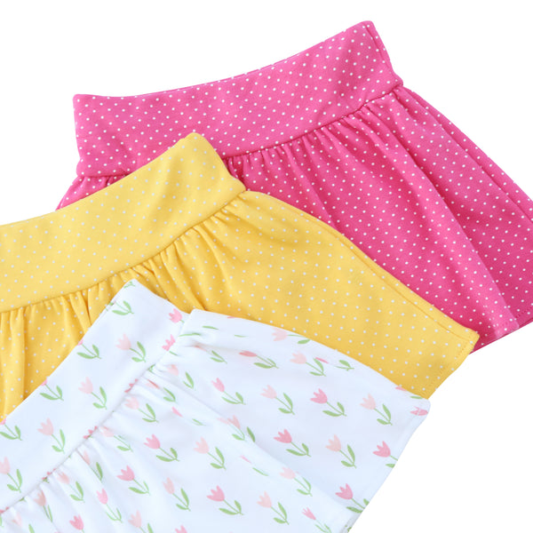 Hot Pink Polka Dot Skort