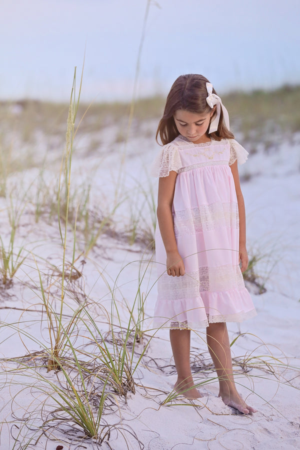 Pink Mary Frances Dress