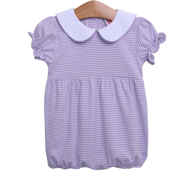 Charlotte Bubble- Lavender Stripe