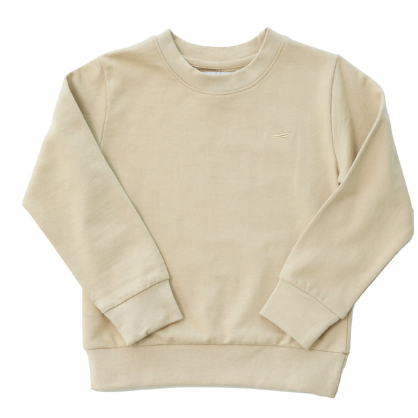 Khaki Knit Sweatshirt