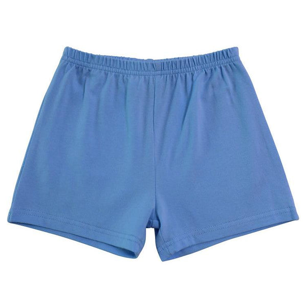 Knit Shorts- Cornflower Blue