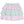 Tiered Mini Skort- Pink & Green Stripe