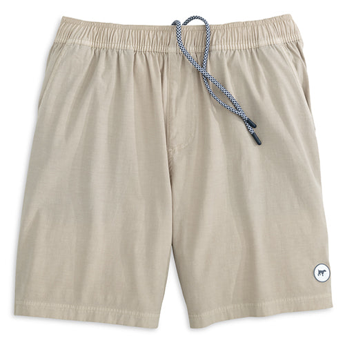 Youth Sun Washed Trunk- Oyster Grey